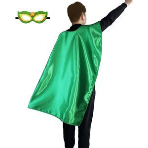3638 Adults Superhero Cape And Mask, Birthday Gifts For Cosplay